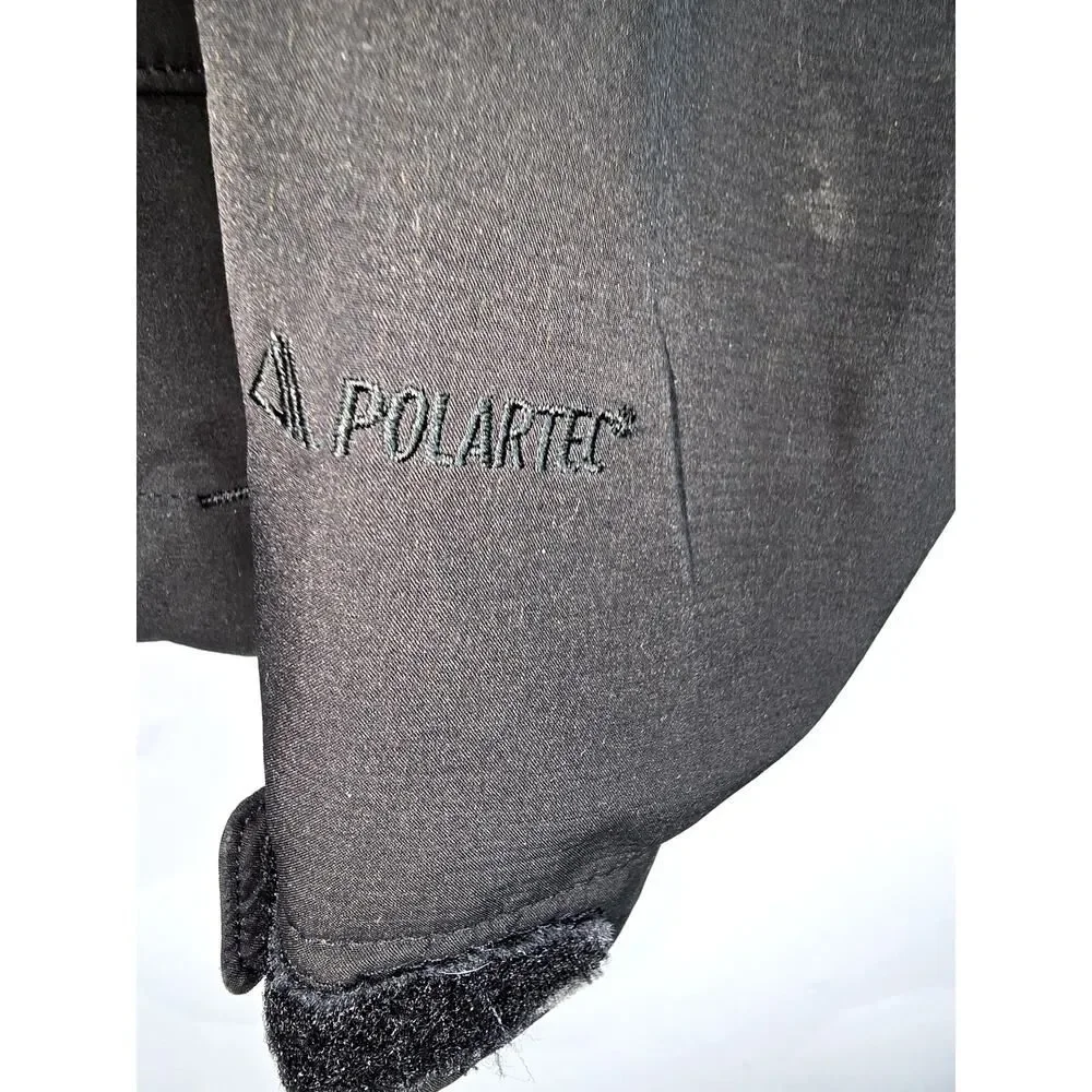 Patagonia Polartec Windbreaker Windstopper Softshell Jacket‎ Mens L Black